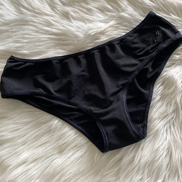 Victoria’s Secret Y2K vintage second skin black hip hugger panties - Picture 3 of 7